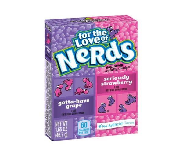 Nerds Grape and Strawberry 1.65 oz. - 36 / Box for sale